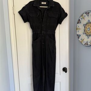 Free People Black Jumpsuit